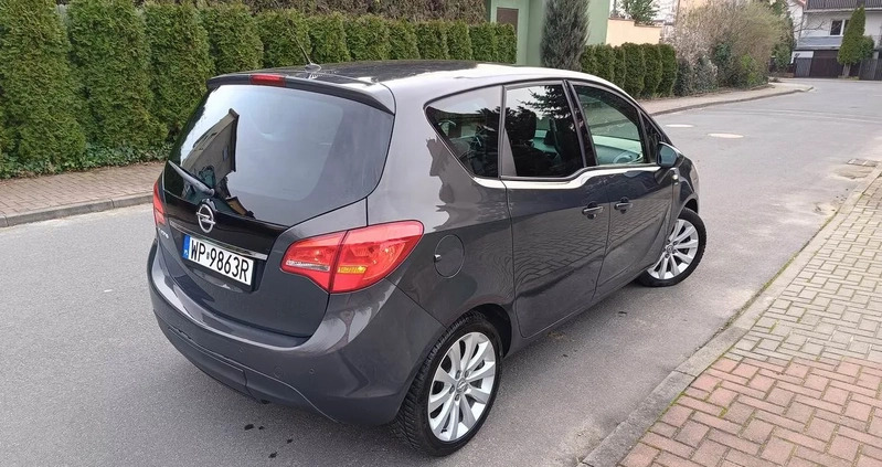 Opel Meriva cena 31900 przebieg: 162000, rok produkcji 2016 z Płock małe 781